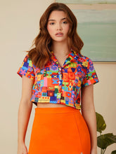 Fresh & Flattering Crop Shirt – Built for Movement